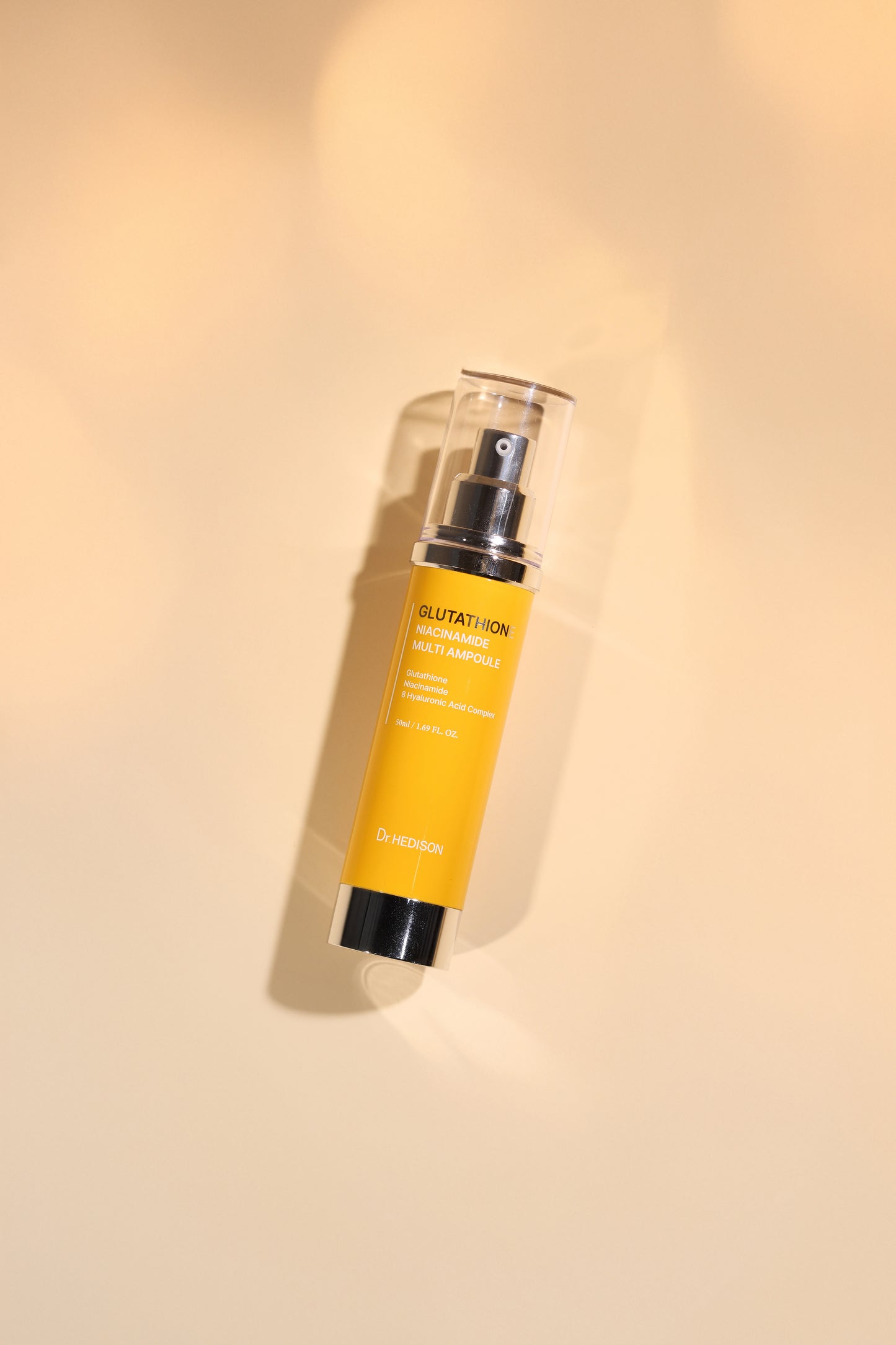 Multi ampoule with glutathione and niacinamide for even skin tone and radiance Dr.HEDISON Glutathione Niacinamide Multi Ampoule