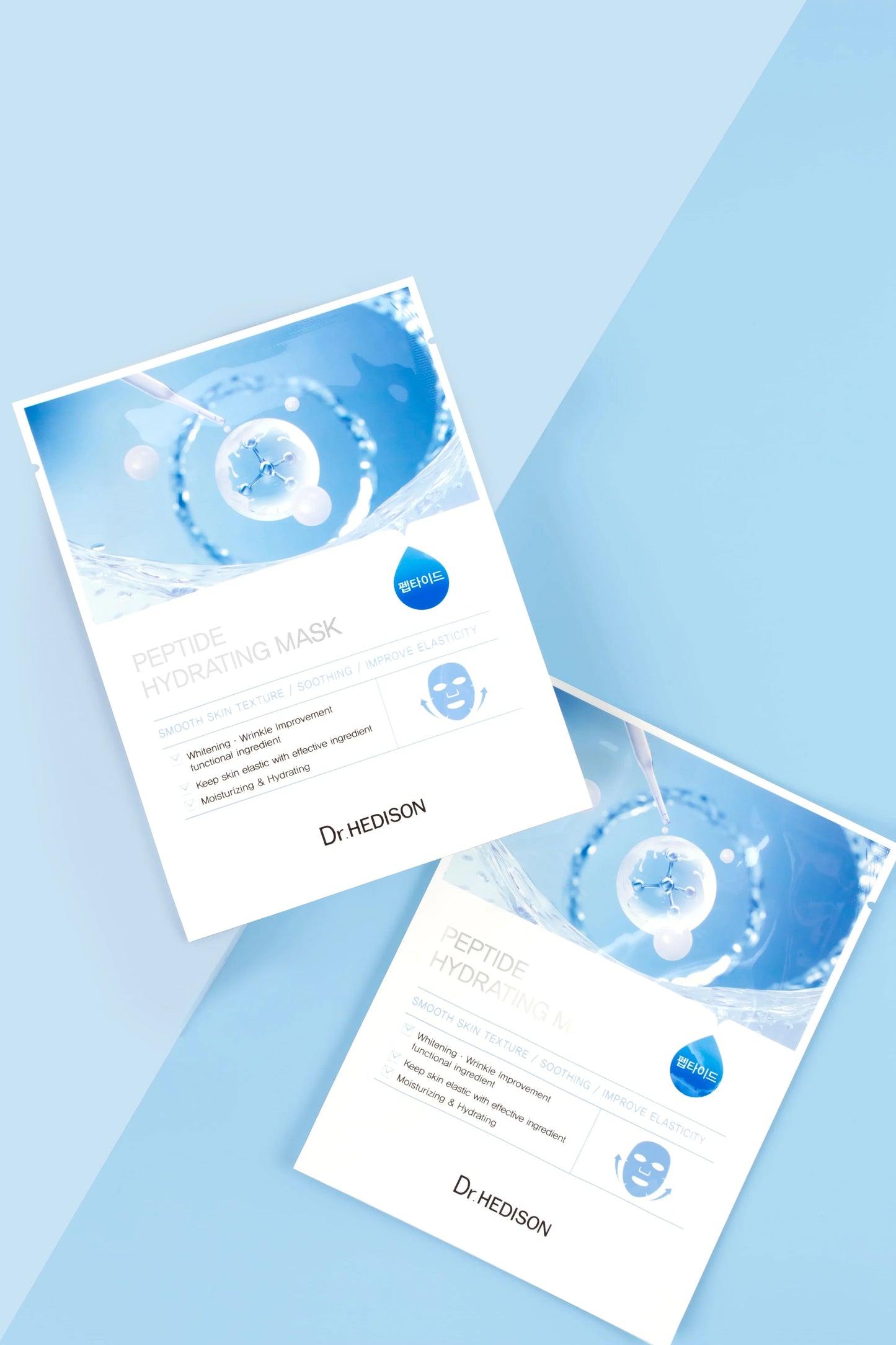 Зволожуюча маска для обличчя з пептидами